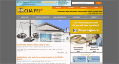 Desktop Screenshot of cliapei.ca