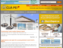 Tablet Screenshot of cliapei.ca
